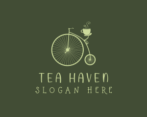 Old Bicycle Drink logo design