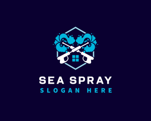 Pressure Wash Housekeeping logo design