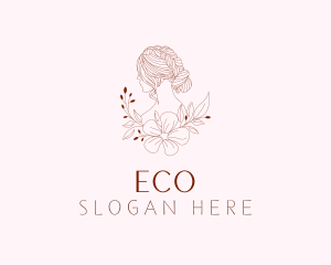 Florist - Nature Feminine Hairdresser logo design