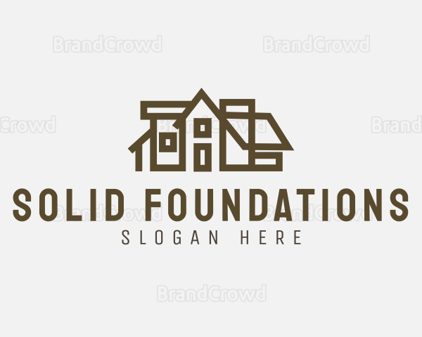 Modern Architectural House Logo