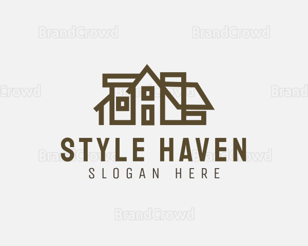 Modern Architectural House Logo