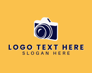 Influencer - Vlogger Camera Photography logo design