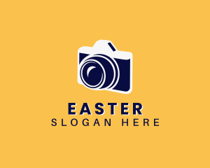 Vlogger Camera Photography Logo