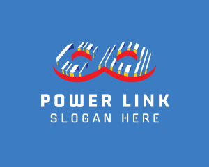 Infinite Network Link logo design