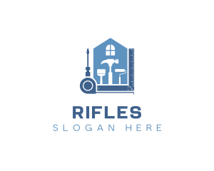 Construction Tools Repair Logo