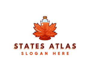 Maple Leaf Syrup logo design