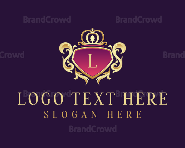 Luxury Royal Shield Logo