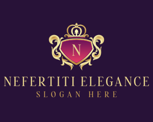 Luxury Royal Shield logo design