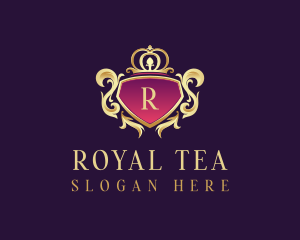 Luxury Royal Shield logo design