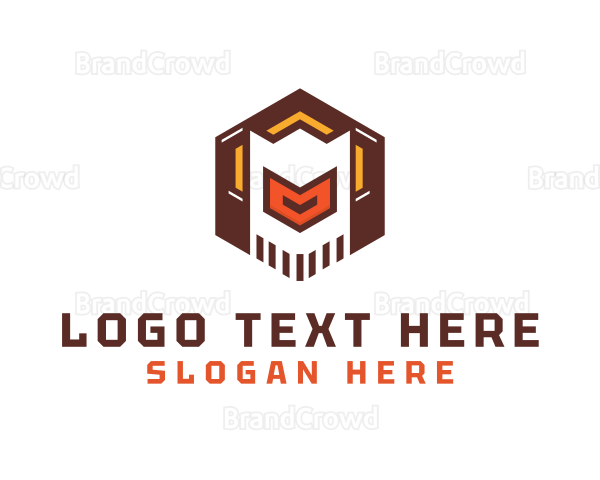 Hexagonal Game Clan Logo