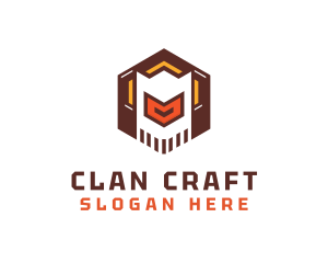 Clan - Hexagonal Game Clan logo design