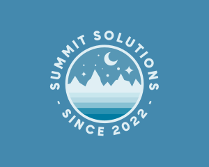 Night Mountain Summit logo design