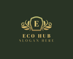 Upscale Eco Boutique logo design