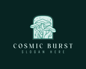 Cosmic Magic Mushroom logo design