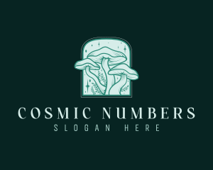 Cosmic Magic Mushroom logo design