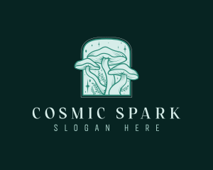 Cosmic Magic Mushroom logo design