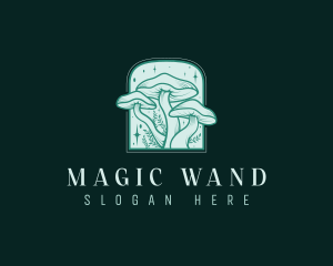 Cosmic Magic Mushroom logo design