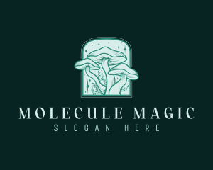 Cosmic Magic Mushroom logo design