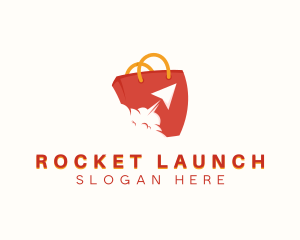 Arrow Launch Shopping logo design