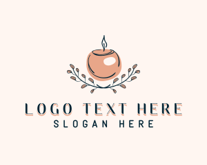 Souvenir - Candle Spa Decor logo design