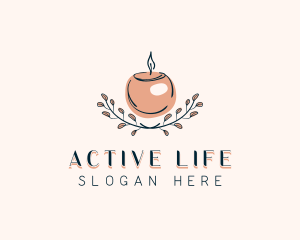 Decoration - Candle Spa Decor logo design