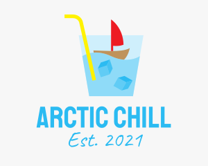 Cold - Cold Drink Boat logo design