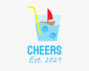 Cold - Cold Drink Boat logo design