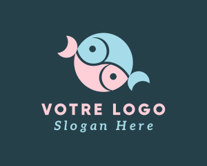 Seafood - Marine Fish Restaurant logo design