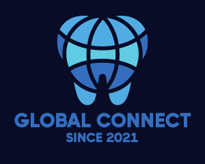 Blue Global Dentistry logo design