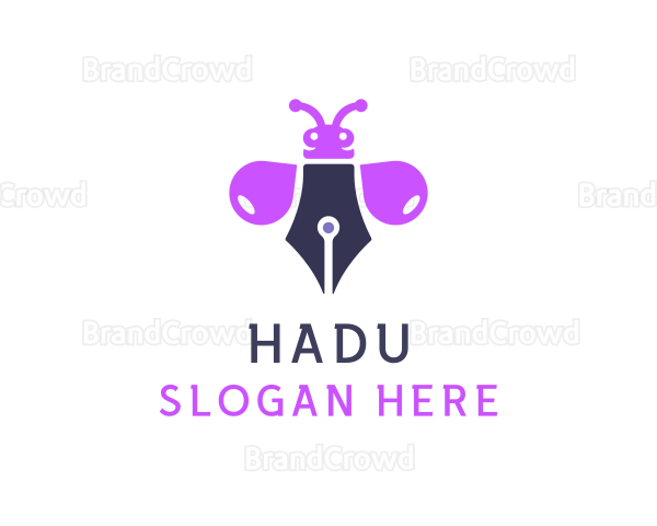 Purple Ink Bug Logo