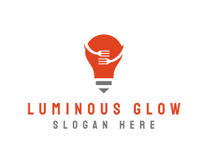 Illumination - Bulb Fork Restaurant logo design