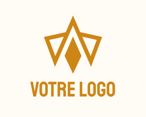 Luxe - Royal King Diamond logo design