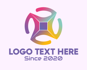 Telecommunication - Gradient Software Application logo design