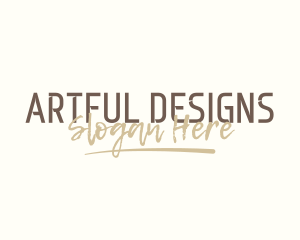 Beauty Designer Signature logo design