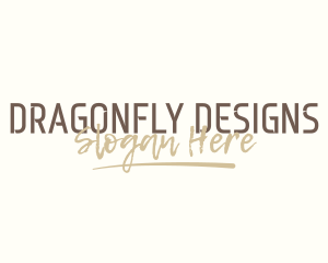 Beauty Designer Signature logo design