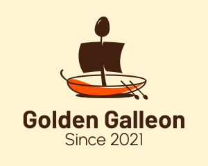 Galleon - Soup Kitchen Ship logo design