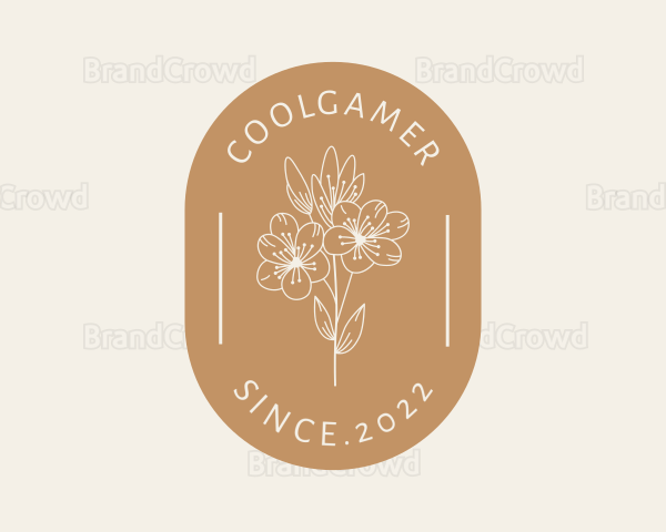 Aesthetic Flower Artisan Logo