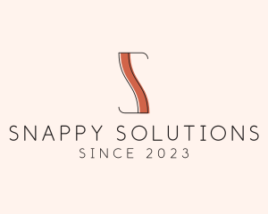 Simple Outline Business logo design