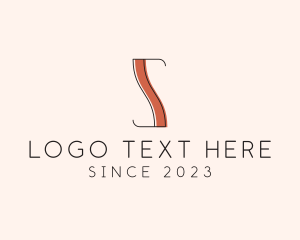 Typography - Simple Outline Business logo design