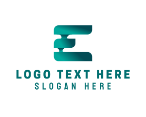 Letter E - Generic Startup Technology Letter E logo design