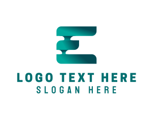 Generic Startup Technology Letter E Logo