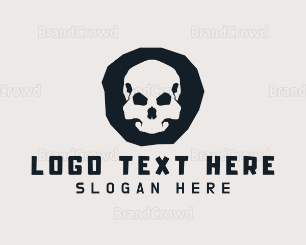 Scary Skull Streetwear Logo