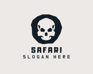 Scary Skull Streetwear Logo