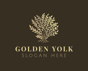 Golden Tree Agriculture logo design