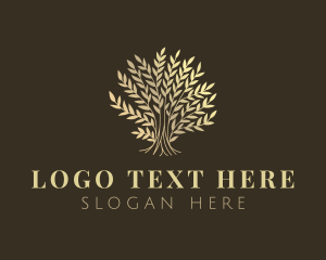 Agriculture - Golden Tree Agriculture logo design