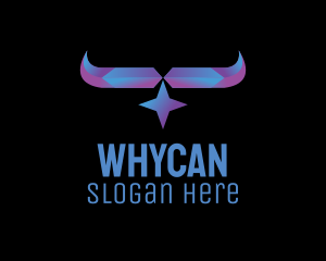 Crystal - Crystal Star Horn logo design