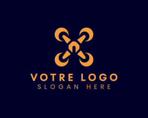 Logistics - Film Drone Video logo design