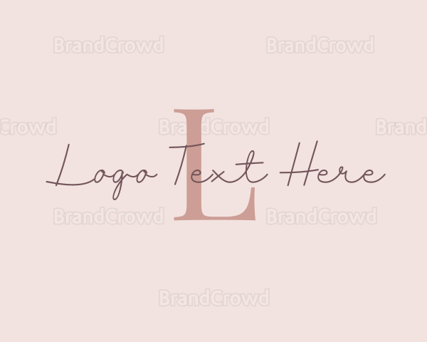 Luxury Feminine Studio Logo