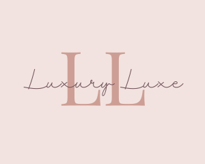 Luxury Feminine Studio logo design