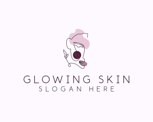 Skincare Beauty Salon logo design